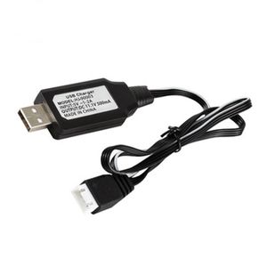 1 peça 11.1v (3s) bateria de lítio USB USB Cabo de carregamento Li-ion Batterys Controle Remoto Elétrico Barco de Carro Barco USB Cabos Novo267m