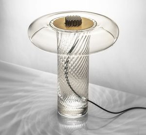 Najnowszy Wyczyść szkło Nowoczesne lampy stołowe Lampa stołowa Light Light LED Nordic Light Najnowsza Design Table Lampa