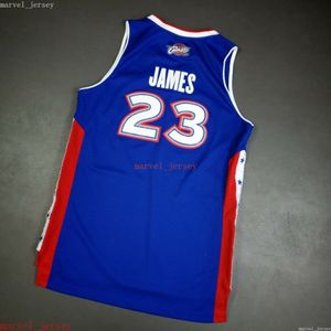 Niestandardowe szyte James 2005 All Star Game Jersey XS-6XL Mężczyzna Mężczyzna Trackbacks Koszulki do koszykówki Tanie Mężczyźni Kobiety Młodzież