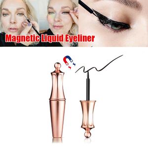 4 ml magnetisk eyeliner snabb torkning långvarig lätt att bära flytande eyeliner för magneter Ögonfransar Vattentät Sweat-Proof