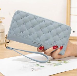 wholesale women handbag college style small fresh leather wallet Joker embroidered wallets street fashion embroidereds leathers purse