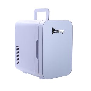 Latas De Refrigerador venda por atacado-EU estoque Zokop mini freezer portátil l lata mini geladeira refrigerador aquecedor home office carro branco