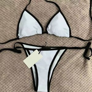 Damen-Badebekleidung, Designer-Kleidung, hochwertiger Dreipunkt-Bikini mit Buchstabendruck, sexy High-End-Jacquard-Mode, Damenbekleidung, Luxus-Kleidung, Großhandel WW