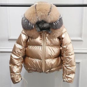 Real Fox Mur зимняя женская куртка 2019 зимнее пальто женщины натуральный енот меховой мех теплый женщина Parkas зимняя куртка женщин водонепроницаемый пальто T191104