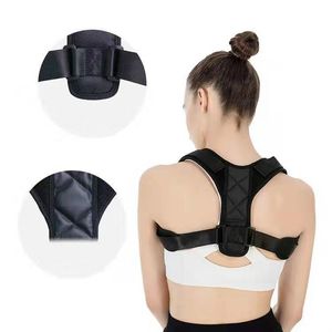 Regulowany Clavicle Posture Corrector Mężczyźni Woemen Upper Back Brace Ramię Obsługa Lędźwiowa Pas Corset Postawa Korekta