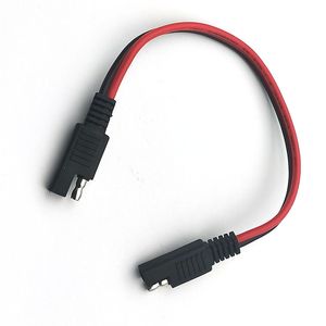 10ピースロット50cmケーブルSAEからSAE 14AWG DC電源自動車コネクタ