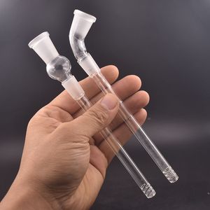 45 90-Grad-Glas-Downstem-Diffusor Raucherzubehör 14 mm 18 mm männlich weiblich Down-Stem-Dropdown-Adapter für Dab-Ölplattformen Bong
