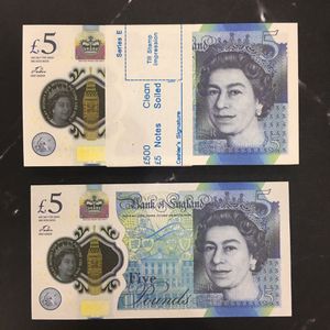 Prop Money Toys Reino Unido Libras GBP Britânico 10 20 50 notas comemorativas falsas brinquedo para crianças presentes de Natal ou filme de vídeo270P1116115HI7AAMZ35YUG