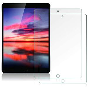 IPad-tabletttempererade glasskydd för iPad 9.7 10.5 10.2 11 Air 3 4 mini 1 2 3 4 5 6 tablettskärmskydd 0,3 mm radian anti skrap högupplöst film