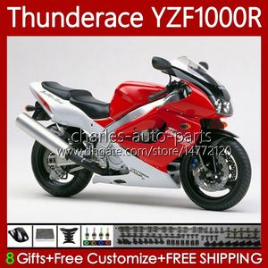 Karosserien für Yamaha Factory Red YZF1000R Thunderace YZF 1000R 1000 R 96–07 Karosserie 87Nr