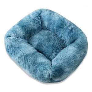 Varm plysch Universal Cat Bed Cushion Cotton Stuff Furniture Products Husdjursängar Tillbehör Cama Para Gato Supplies EK50MW