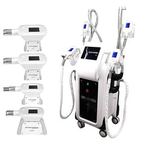 Ultrasonic Cavitation RF Fat Freezing Device Cool Body Sculpting 635-650nm Lipolaser Fat Reduction 2 Cryo Handle Work samtidigt