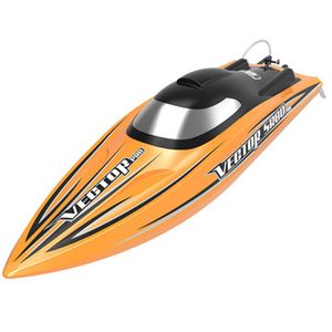 70 km/h hög hastighet Remote Control RC Speedboat Brushless Power Motor RC Racing Boat Toy 400m RC Distance High Quality