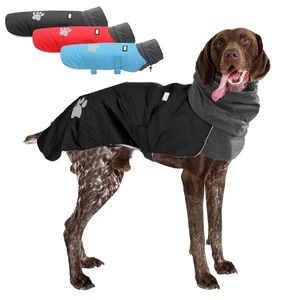 高襟のペット犬のジャケットの服暖かい犬のコートの服冬の服のための中衣のための冬の服グレイハウンドグレイハウンドグレートデーンラブラドル201126