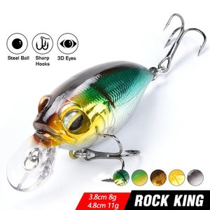 Jerkbait jerkbait 10pcs/lote nado de pesca dura iscas de wobbler isca mini chanklaw swimbait para poleiro pike mare powerbait isca