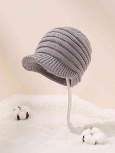 Baby Solid Knit Hat She03