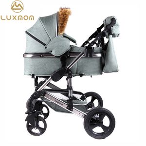 調整可能な肘掛け付LJ200901を備えた新しいラスコムベビーカー2-IN-1 BROLLER 2-way stroller