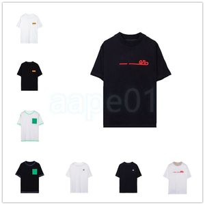 Designer de camisetas masculinas de verão roupas femininas de luxo street shorts manga roupas casais letras impressão camisetas tamanho S-XL