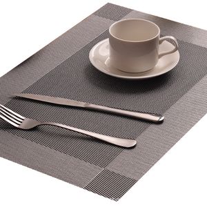 Mats & Pads PVC Placemat European Non-slip Table Mat Kitchen Supplies Western Runner