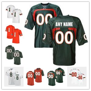 2022 NCAA Miami Hurricanes Football Jersey Camron Harris Tyrique Stevenson Evan Neal 56 Leonard Taylor 0 James Williams 13 Jake Garcia 7 Al Blades Jr. 4 Jaylan Knighton