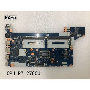 원래 노트북 Lenovo ThinkPad E485 E585 마더 보드 메인 보드 NMB531 CPU R7-2700U FRU 02DC237