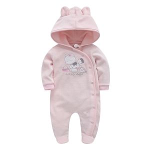 Wholesale unisex romper suits for sale - Group buy Hoodies Baby Romper Bear Embroidery Baby Clothing Unisex Newborn Rompers Full Sleeve Fantasia Bebes Baby Girls Clothes Suit