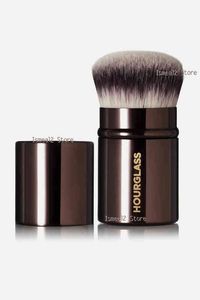 Hourglass HG Retractable Kabuki Makeup Brushes Dense Synthetic Hair Short Sized Foundation Powder Contour Beauty Cosmetics Tools