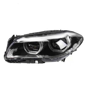 Fari per auto Illuminazione per automobili per F10 F18 520i 525i 530i 535i 10-16 Faro a LED Lampada per marcia diurna Fari anteriori Angel Eye