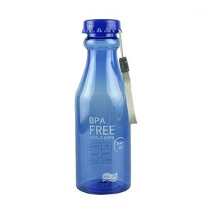 Wasserflaschen Großhandel - Top-Qualität 550 ml BPA-frei Radfahren Fahrrad Sport unzerbrechliche Plastikflasche 1 Stück Okt111