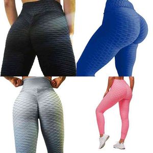 Alimilia kvinnors leggings, rumplyft, anti -celluliter, hög midja, yoga byxor, träning, magkontroll, sportstrumpbyxor H1221