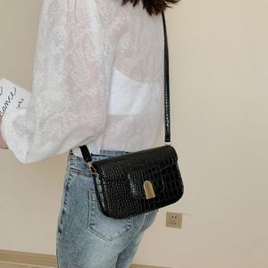2022 hbp New Stone Pattern Crossbody Bags for Women Handbags Small Flap Shoulder