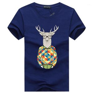 Men's T-Shirts Wholesale- 2021 Pure Cotton Short Sleeves Hip Hop Fashion Mens T-Shirt Tshirt O-Neck Summer Personality Men F7731