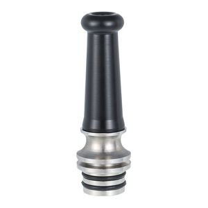 510 Drip Tip Atomizer Adapter Smoking accessories Lengthen Epoxy Mouthpeice Wire Bore Stainless Steel Emitter Suck 4 Colors For TFV8 X Big Baby Crown 2022