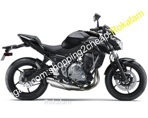 Kawasaki Z650 2017 2018 2019 Z 650 18 18 19 애프터 마켓 블랙 오토바이 페어링 키트 (사출 성형)