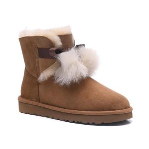 New women fashion snow boots winter boot mini ladies ankle classic girls womens triple navyboots brown size 36-40