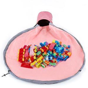 Torby do przechowywania Zabawki dla dzieci Szybki torba do czyszczenia Outdoor Baby Toy Poduszka Sznurek Kieszonkowy Organizator