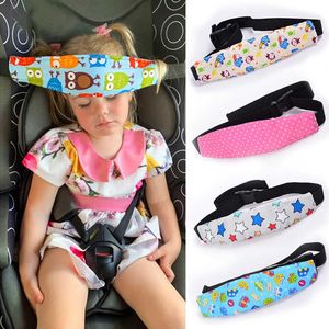 Infant Baby Car Seat Head Support Children Belt Fastening Adjustable Boy Girl Playpens Sleep Positioner Saftey Pillows Wholesale