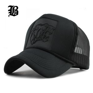 [FLB] Hip Hop Black Leopard Print Curved Baseball Caps Sommar Mesh Snapback Hattar för Kvinnor Män Casquette Trucker Cap 201019