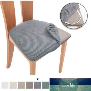 Spandex Jacquard Dining Room Chair Seat Covers,Removable Washable Elastic Cushion Covers for Upholstered Chair