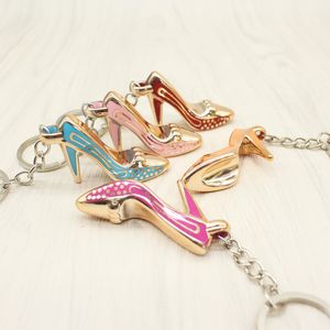 Designer neue 23er Jahre verschiedene High Heels Schlüsselanhänger Damen Taschenanhänger Schlüsselanhänger Geldbörse Anhänger Autos Halter Mini Schuh Schlüsselanhänger Schnalle Damen Schlüsselanhänger