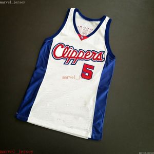 Özel Dikişli Jeff Mcinnis Şampiyonu 00 01 Jersey XS-6XL Erkek Gerileme Basketbol Formaları Ucuz Erkek Kadın Gençlik