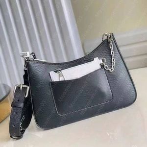 Luxurys Designer-Taschen, zusammengesetzte Tasche, Vintage-Handtaschen für Frauen, Ketten-Clutch, Messenger-Umhängetasche, Hobo-Welle, klassisch, gestreifte Umhängetasche, Ketten-Geldbörse M80794