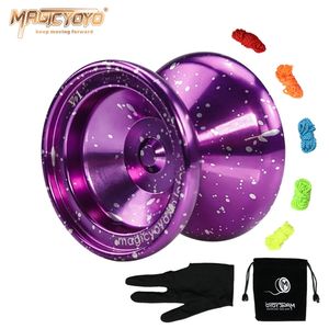 MAGICYOYO P.lotor V1 Yoyo Professionelles Yoyo aus polierter Aluminiumlegierung. Nicht reagierendes und beliebtes Kinderspielzeug Diabolo LJ201031