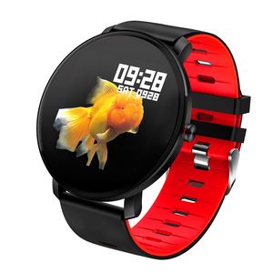 Super Slim Smart Watch Uomo IP68 Impermeabile Sport SmartWatch Men Orologio Cardiofrequenzimetro Braccialetto Fitness Reloj Inteligente K9