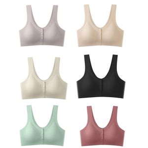 No Trace Maternité Intime Soutien-Gorge D'allaitement Pour Les Femmes Enceintes Allaitement Bras En Latex Avant Bouton Anti Affaissement Sous-Vêtements 20220303 H1