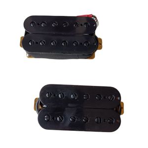 Upgrade Black 12 Magnet Humbucker Pickups 4C Conductor with Wiring Harness for Gibson Guitar 1 Set