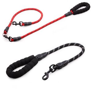 Amazon short dog Collars & Leashes leash in large dogs chain step dog rope popular hot factory direct price low