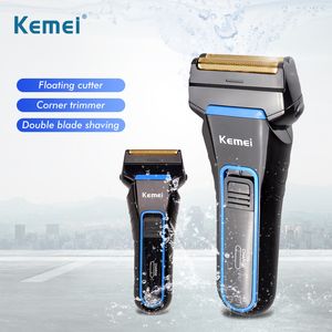 Kemei Reciprocating Electric Shaver Men's Professional Rechargeable Razor 3D Independent Floating Perfect Veneer Shaving Face
