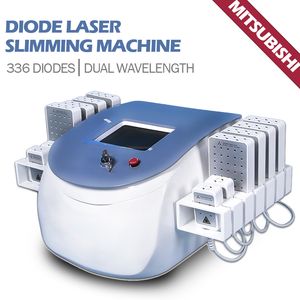 2021 Zerrona Lipo Laser Machine Due Dioda Dioda Laser Odchudzanie Urody Urządzenia 336 Diodes Lipolaser Machine