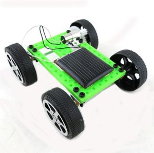 Wholesale DIY solar toys car kids educational toy solar Power Energy Racing Cars Experimental set of popular science toys